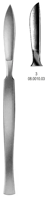 Скальпели хирургические 08.0010.03